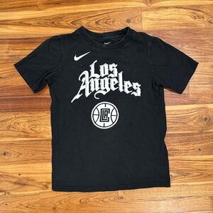 Kids Los Angeles Clippers Nike Tee Size Small